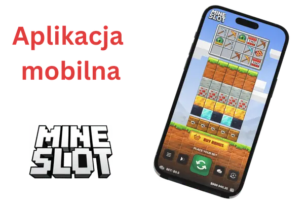 Zdjęcie aplikacji Mine Slot wykonane telefonem komórkowym